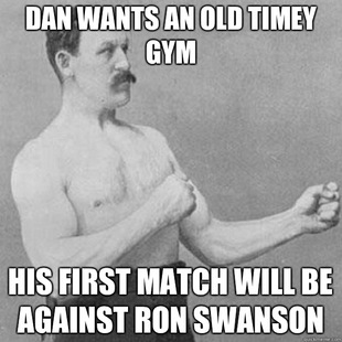 overly manly man
