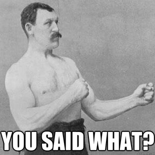 overly manly man