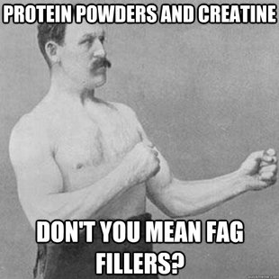 overly manly man