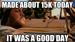 It was a good day