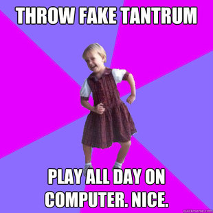 Socially awesome kindergartener