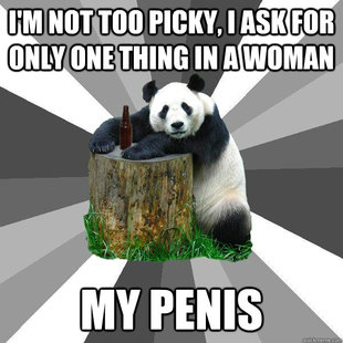 Pickup-Line Panda