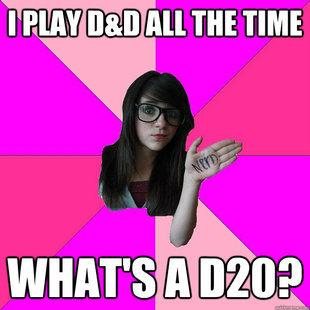Idiot Nerd Girl