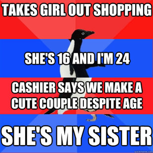 Socially Awesome Awkward Awesome Awkward Penguin