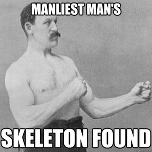 overly manly man