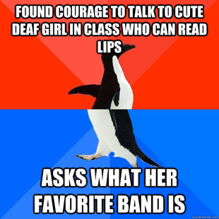 Socially Awesome Awkward Penguin