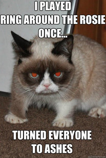 Grumpy Cat Devil Eyes