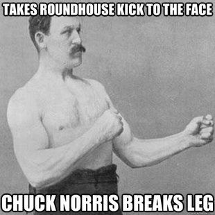 overly manly man