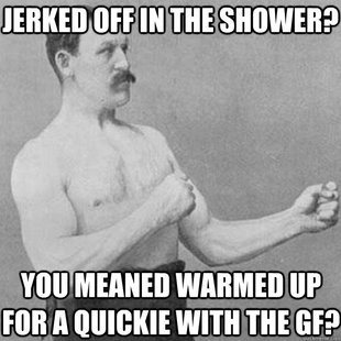 overly manly man
