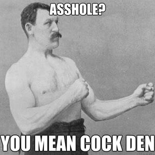 overly manly man