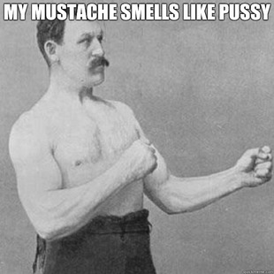 overly manly man