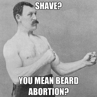 overly manly man