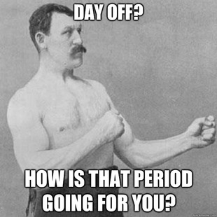 overly manly man