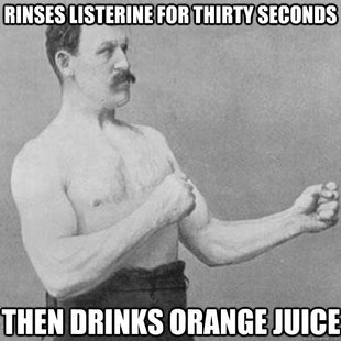 overly manly man