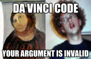 da vinci code meme