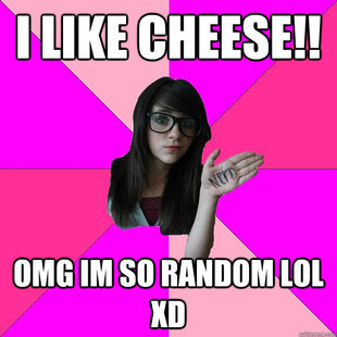 Idiot Nerd Girl