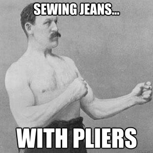 overly manly man
