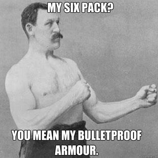overly manly man
