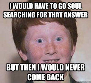 Over Confident Ginger