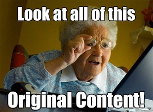 Grandma finds the Internet