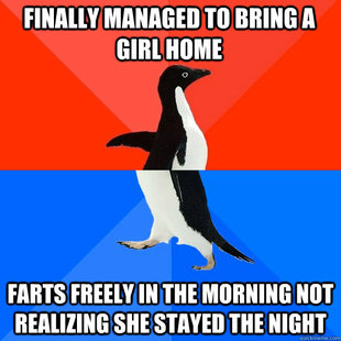 Socially Awesome Awkward Penguin