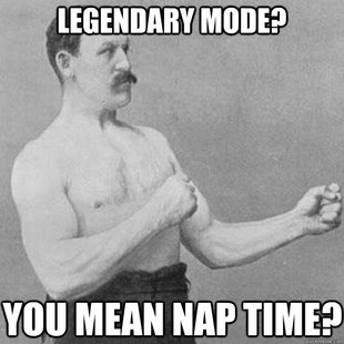 overly manly man