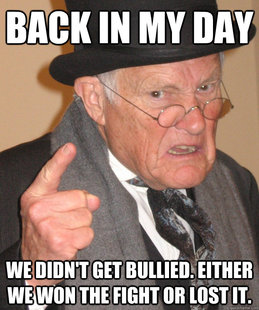 back in my day