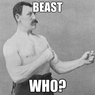 overly manly man