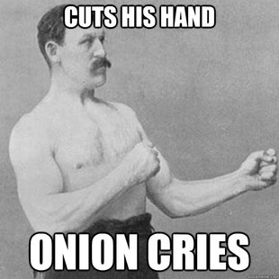 overly manly man