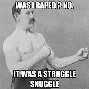 overly manly man