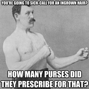 overly manly man