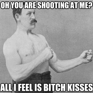 overly manly man