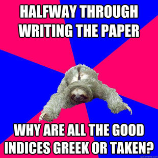 Math Major Sloth