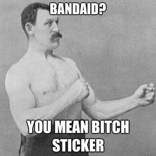 overly manly man