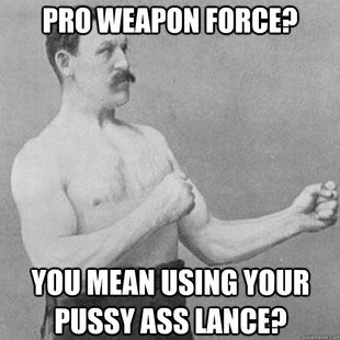 overly manly man