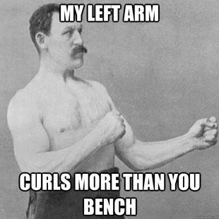 overly manly man