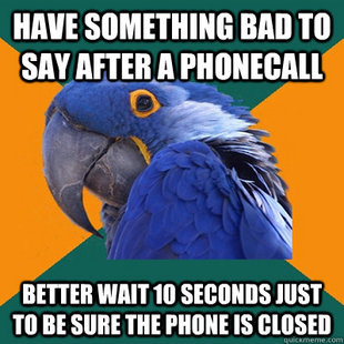 Paranoid Parrot