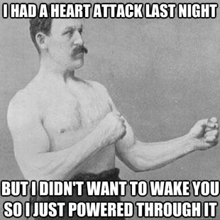 overly manly man