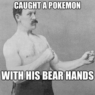 overly manly man