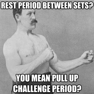 overly manly man