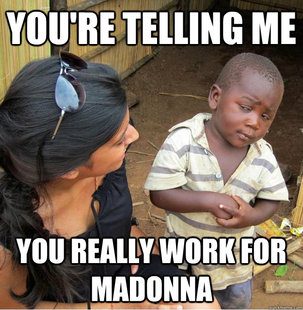 Skeptical Third World Kid