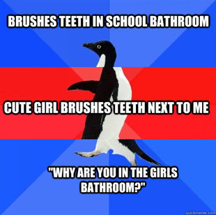 Socially Awkward Awesome Awkward Penguin