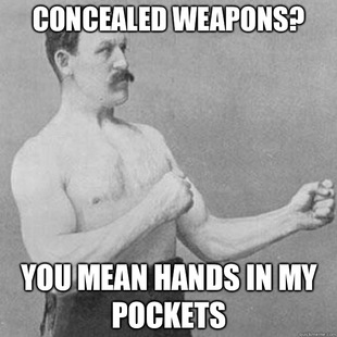 overly manly man