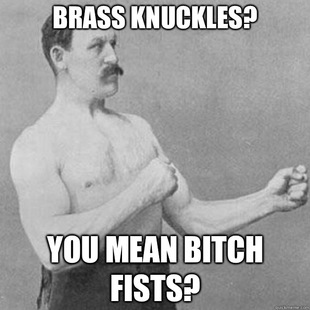 overly manly man