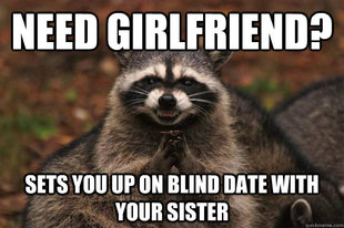 Evil Plotting Raccoon