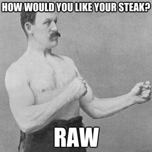 overly manly man
