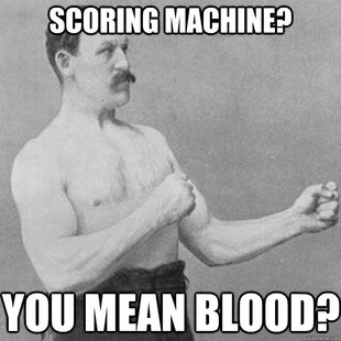 overly manly man