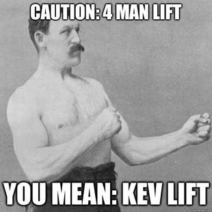 overly manly man