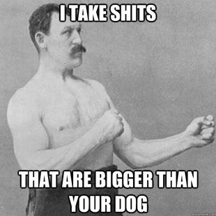 overly manly man