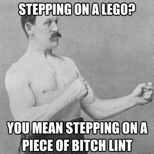 overly manly man
